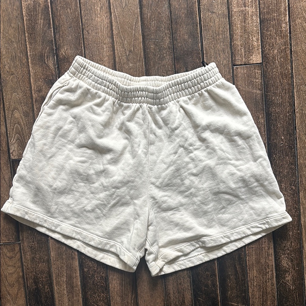 Women's Cream Shorts